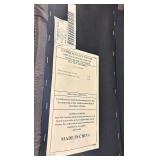 Man Wah Leather Electric Recliner Chair - Brown Upholstery