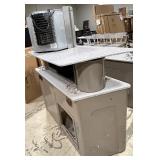 PONTOON Beach Bar Edition Refrigerator with Granite Style Countertop