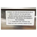 PONTOON Beach Bar Edition Refrigerator with Granite Style Countertop