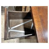 Oak Double-Pedestal Desk