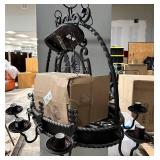 Rooster Medallion Chandelier -42 in W x 30 in H x 28 in D