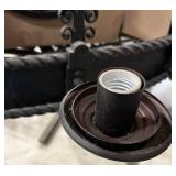 Rooster Medallion Chandelier -42 in W x 30 in H x 28 in D