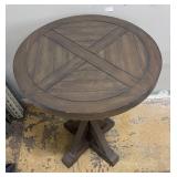 Accent Table with Pedestal Base