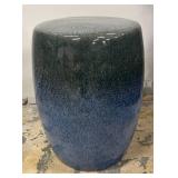 Safavieh Garden Ceramic Table - Dark Blue Gradient Glaze