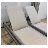 Two Summer Classics Teak Lounge Chairs