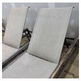 Two Summer Classics Teak Lounge Chairs