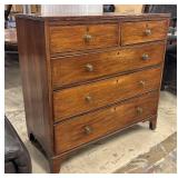 Vintage Dresser with Brass Drawer Pulls