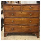 Vintage Dresser with Brass Drawer Pulls