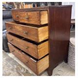 Vintage Dresser with Brass Drawer Pulls