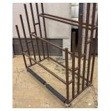 Commercial, Retail Slotted Metal Headboard Rack
