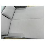 Safavieh Outdoor Woven Sectional Sofa - Gray Cushions