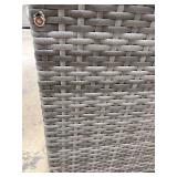 Safavieh Outdoor Woven Sectional Sofa - Gray Cushions