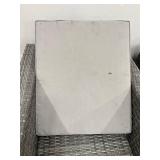 Safavieh Outdoor Wicker Armchairs - Pair Cushioned Patio Seating