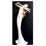 LL-ST - Summit Collection Girl with Oboe - 13 in Tall Figurine