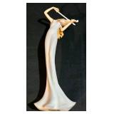 LL-ST - Summit Collection Girl with Oboe - 13 in Tall Figurine