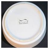 LL-ST - Silvia Home Collection Lazy Susan - 5 Color Dishes Center Bowl