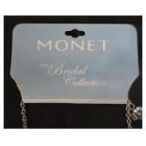 LL-ST - Monet The Bridal Collection Necklace & Earrings Set