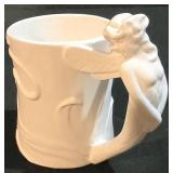 LL-ST - Fitz & Floyd Fairy Mug - Art Nouveau - Retired