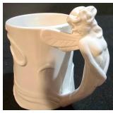 LL-ST - Fitz & Floyd Fairy Mug - Art Nouveau - Retired