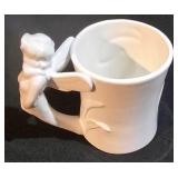 LL-ST - Fitz & Floyd Fairy Mug - Art Nouveau - Retired