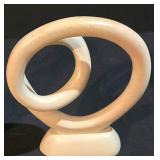 LL-ST - Hand-Carved Soapstone Infinity Sculpture