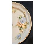 LL-ST - Mikasa Heritage Pansies Dinner Plates (11in) - Salad Plates (8in) - Bowls (8.5in)