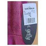 LL-ST - Ava & Yelly Burgundy Lace Dress - Size 16