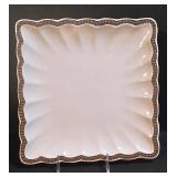 LL-ST - Euro Ceramica Square Serving Tray & 8.25-Inch Square Bowl - Made in Portugal