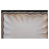 LL-ST - Euro Ceramica Square Serving Tray & 8.25-Inch Square Bowl - Made in Portugal