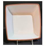 LL-ST - Euro Ceramica Square Serving Tray & 8.25-Inch Square Bowl - Made in Portugal