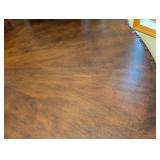 K - Ashley Furniture Dining Table Set, 8 Chairs & 18-in Leaf