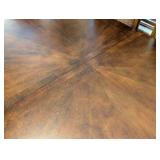 K - Ashley Furniture Dining Table Set, 8 Chairs & 18-in Leaf