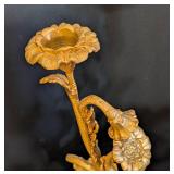 MB - Pair of Antique French Sèvres-Style Cobalt Blue Porcelain Candelabras