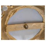 MB - Pair of Antique French Sèvres-Style Cobalt Blue Porcelain Candelabras