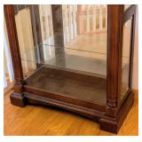ML - Elegant Single Door Glass Display Cabinet