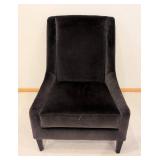 LR - Brown Micro Suede Armchair