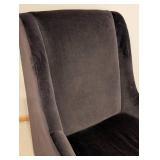 LR - Brown Micro Suede Armchair