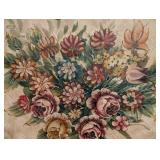 ML - Vintage Floral Wall Hanging - Painted Bouquet