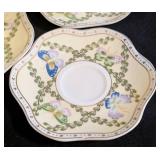 MB - CC & T Butterfly Demitasse Set - Service for Six