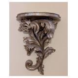 MB - Ornate Wall Shelf Corbel Acanthus Leaf Scroll
