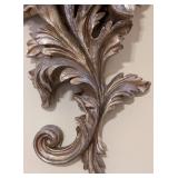 MB - Ornate Wall Shelf Corbel Acanthus Leaf Scroll