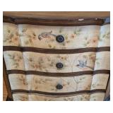 ML -Painted Floral Chest of Drawers