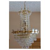 ML - Crystal Chandelier with Prismatic Crystals
