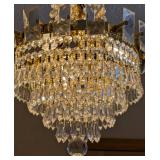 ML - Crystal Chandelier with Prismatic Crystals