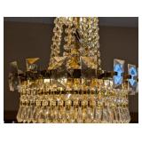 ML - Crystal Chandelier with Prismatic Crystals