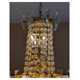 ML - Crystal Chandelier with Prismatic Crystals