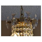 ML - Crystal Chandelier with Prismatic Crystals