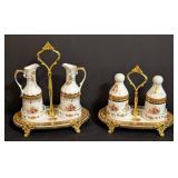 ML - Vintage Lord Shade Salt & Pepper Cruet Sets (Lot of 2)