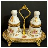 ML - Vintage Lord Shade Salt & Pepper Cruet Sets (Lot of 2)