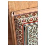 ML - Khatam Marquetry Persian Style Wall Clock